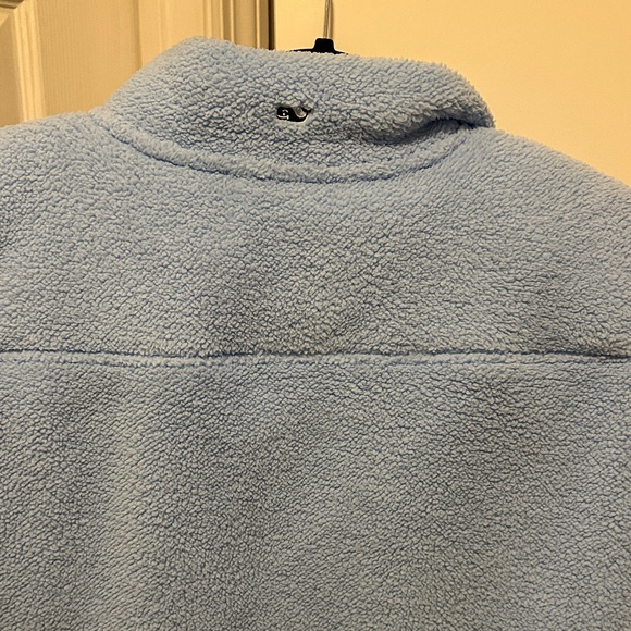 Women's Light Blue Fleece/sherpa vineyard vines Sweater/pullover - Picture 6 of 7